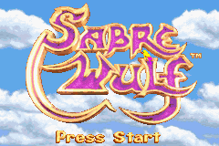 Sabre Wulf screenshot 3 for GameBoy Advance